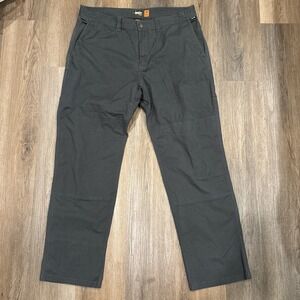 Howler Brothers Pants Men's Size 40 X 32 Frontside 5 Pocket Green Cordura Canvas